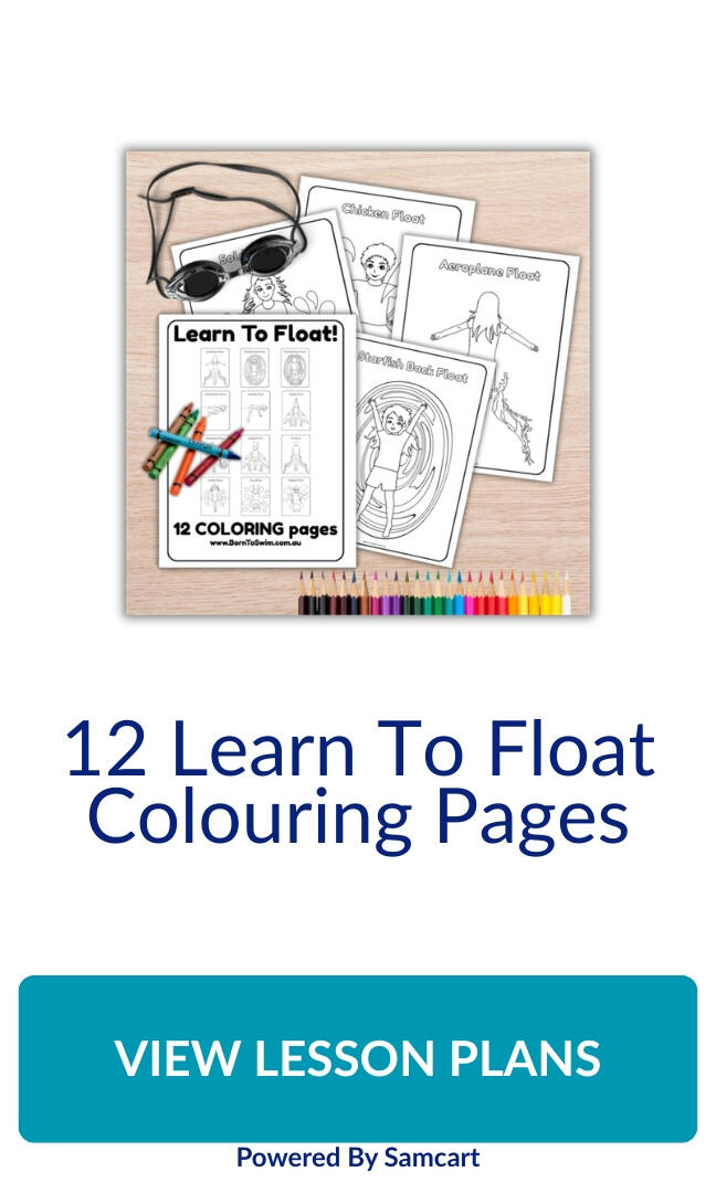 Learning to float colouring pages Learn To Float colouring pages